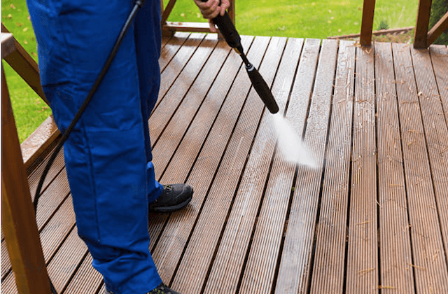 deck cleaning silver spring